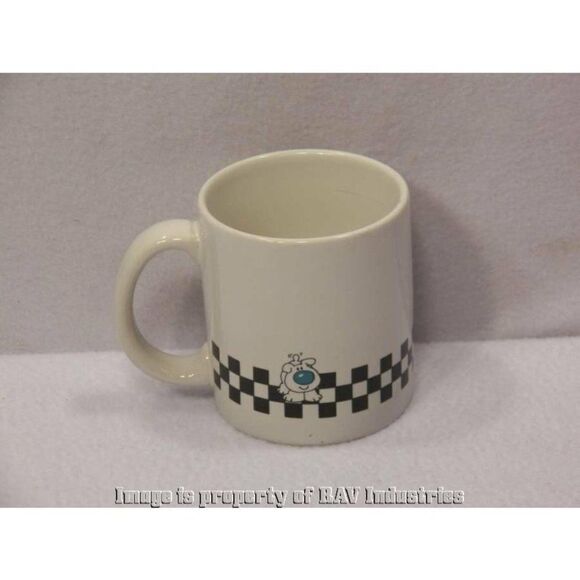 1987 American Greetings Ziggy Coffee Mug Cup Put Your Best Foot Forward - Picture 2 of 3